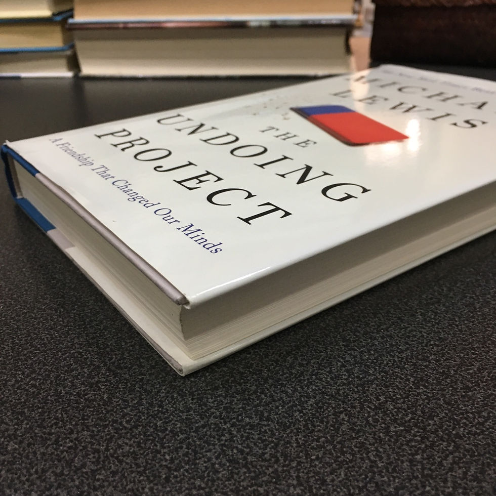 Thumbnail: Michael Lewis / The Undoing Project 