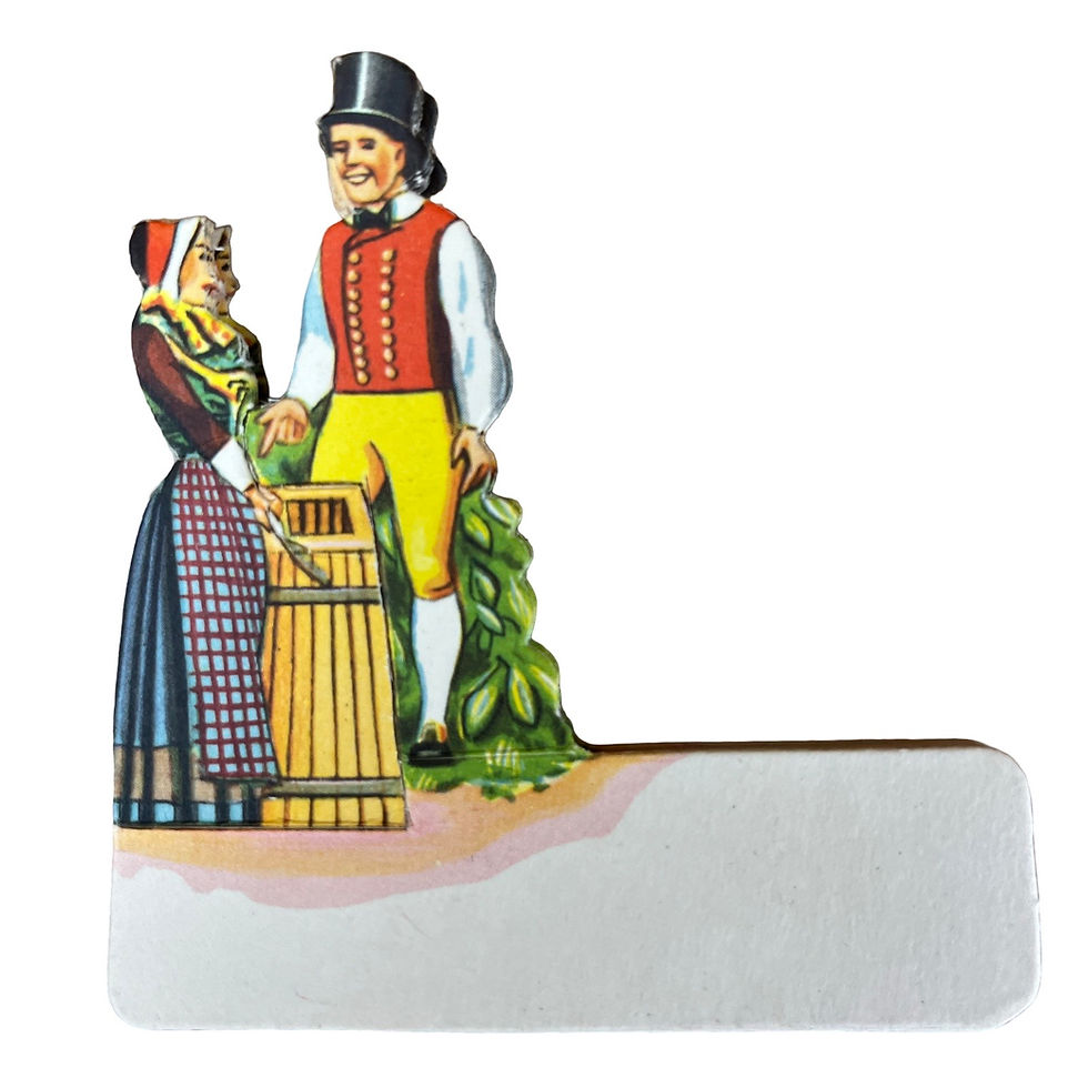 Thumbnail: Vintage German Place Cards (Set of 15 cards)