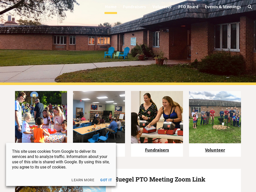 free google sites templates