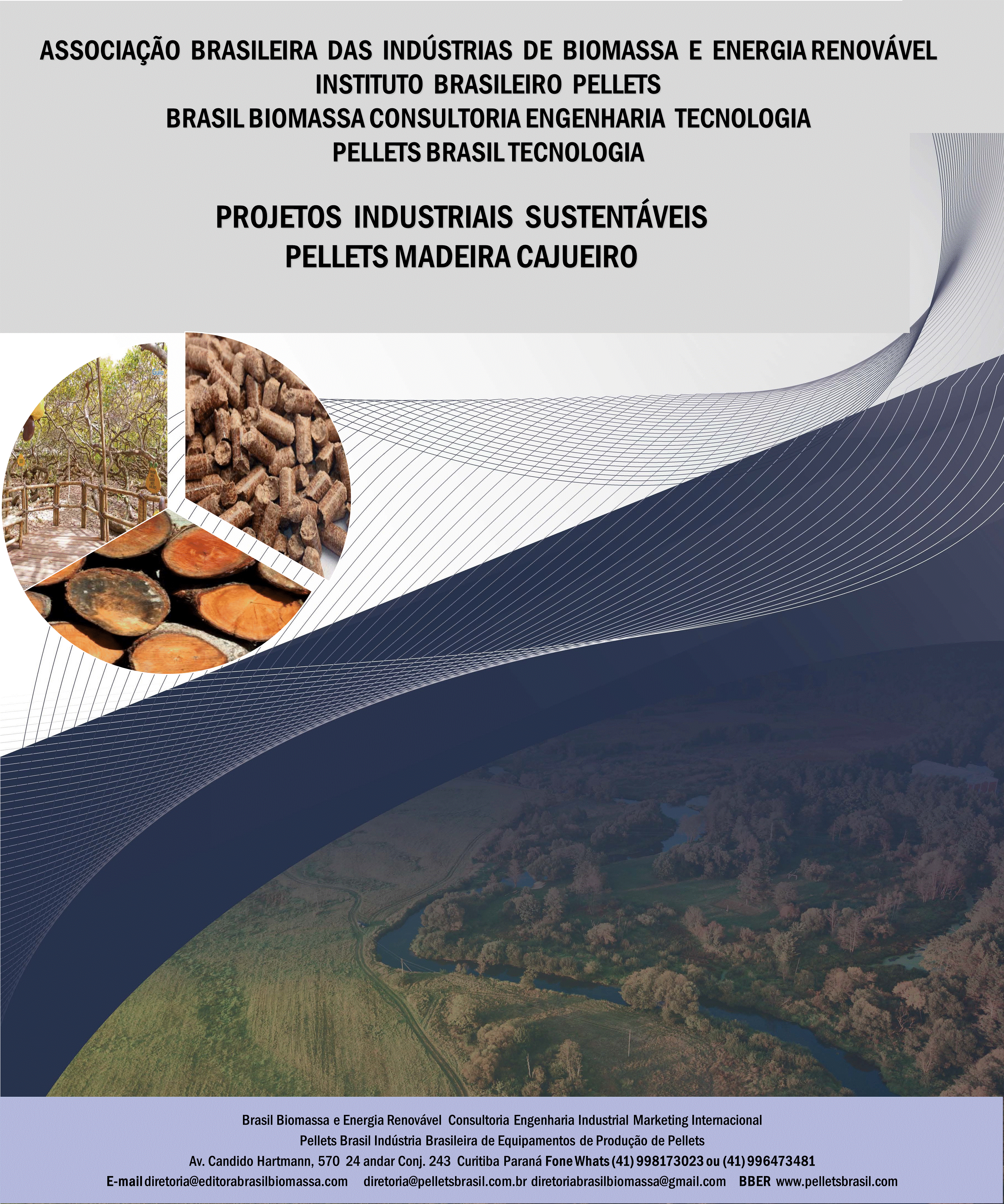 Brasil Biomassa Pellets Pellets Madeira Cajueiro.gif