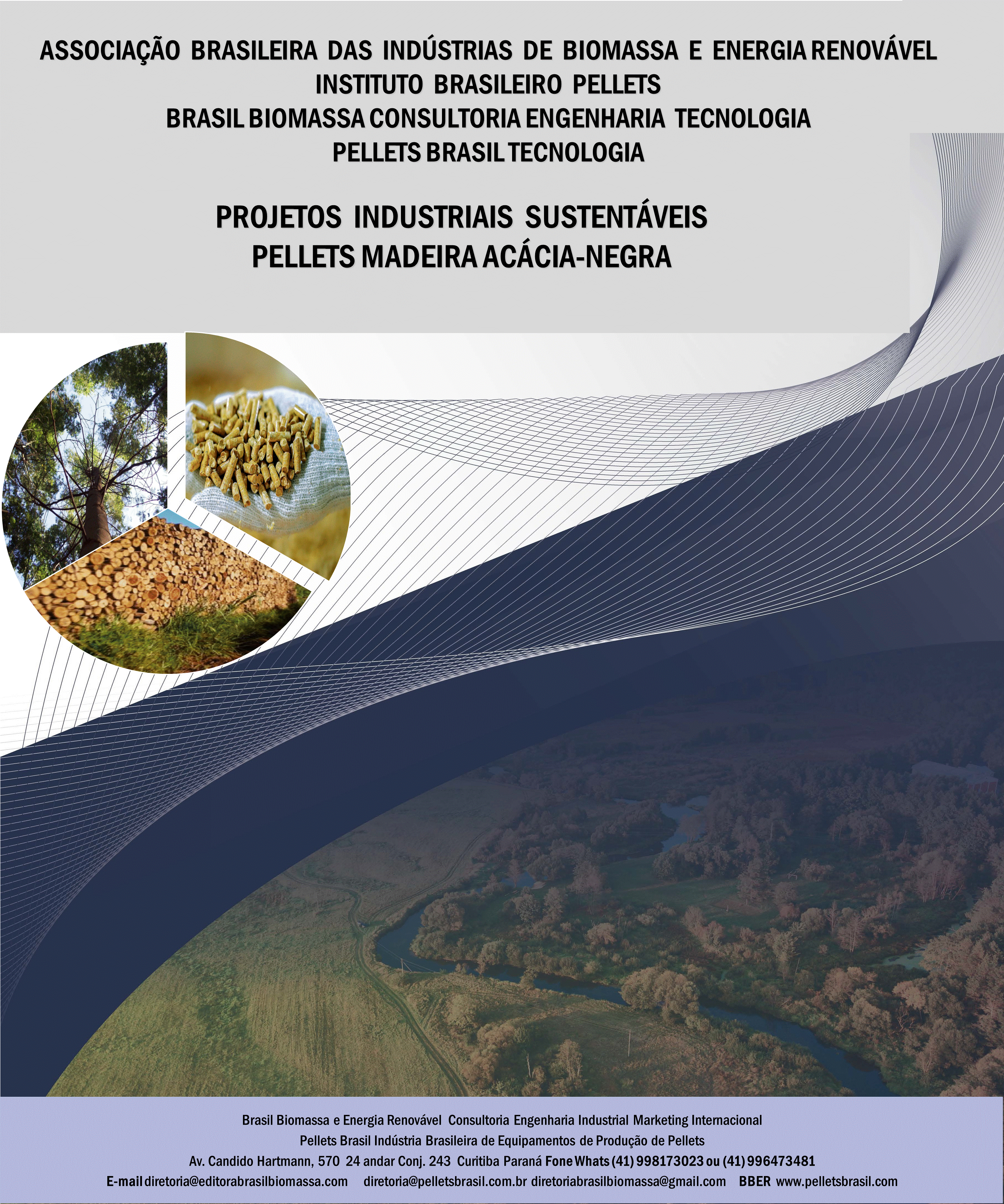 Brasil Biomassa Pellets Pellets Madeira Acacia.gif