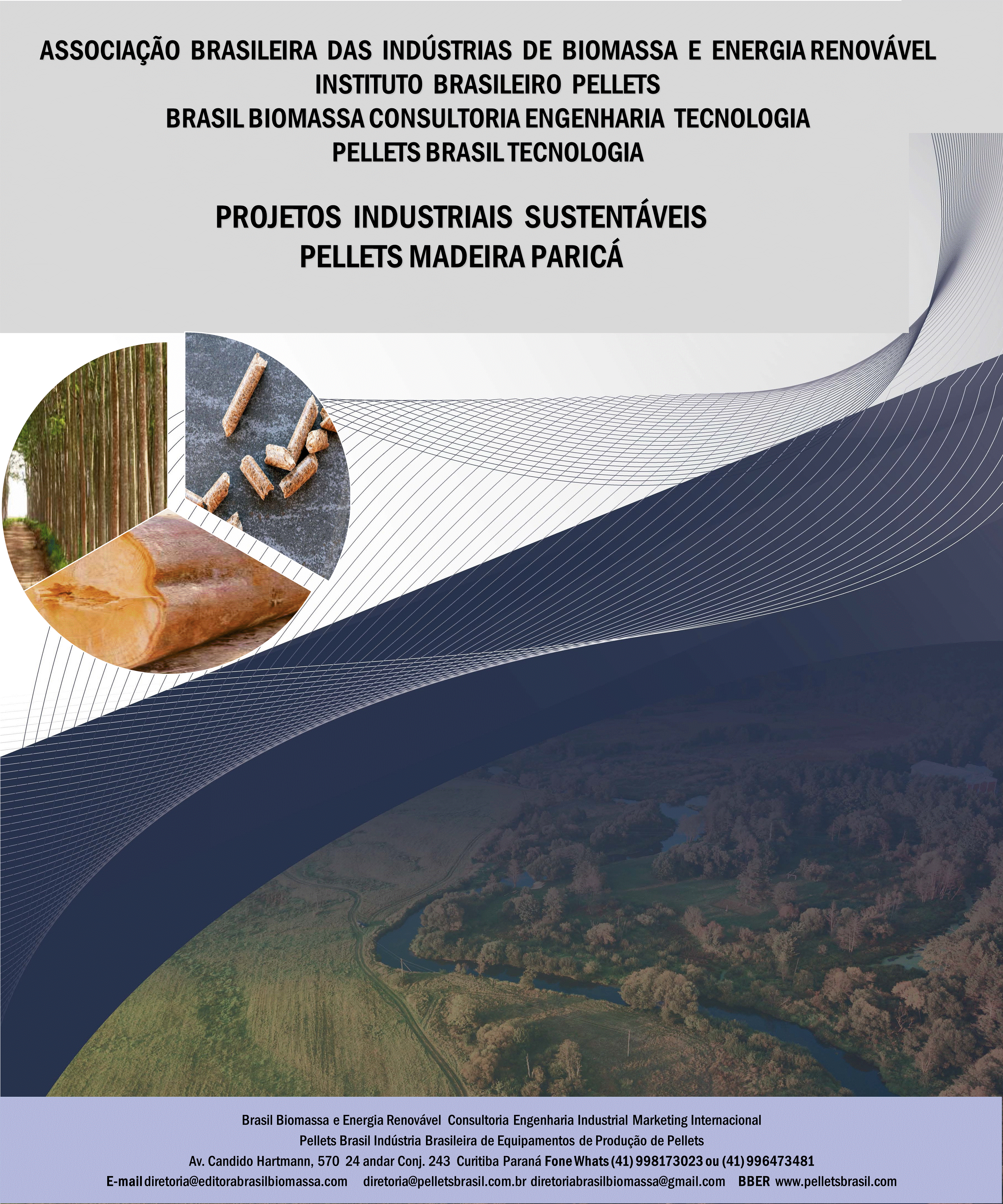 Brasil Biomassa Pellets Pellets Madeira Parica.gif