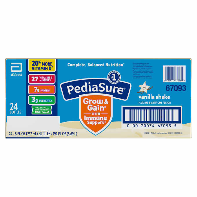 縮圖：PediaSure with OptiGRO Plus 儿童奶昔 8 液量盎司，24 片装