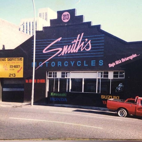 Smith's Motorcycles, Motorcycle dealership, Where it all started in Johannesburg CBD