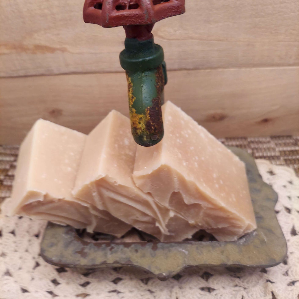 Thumbnail: Unscented 3 Butter Goats Milk Soap