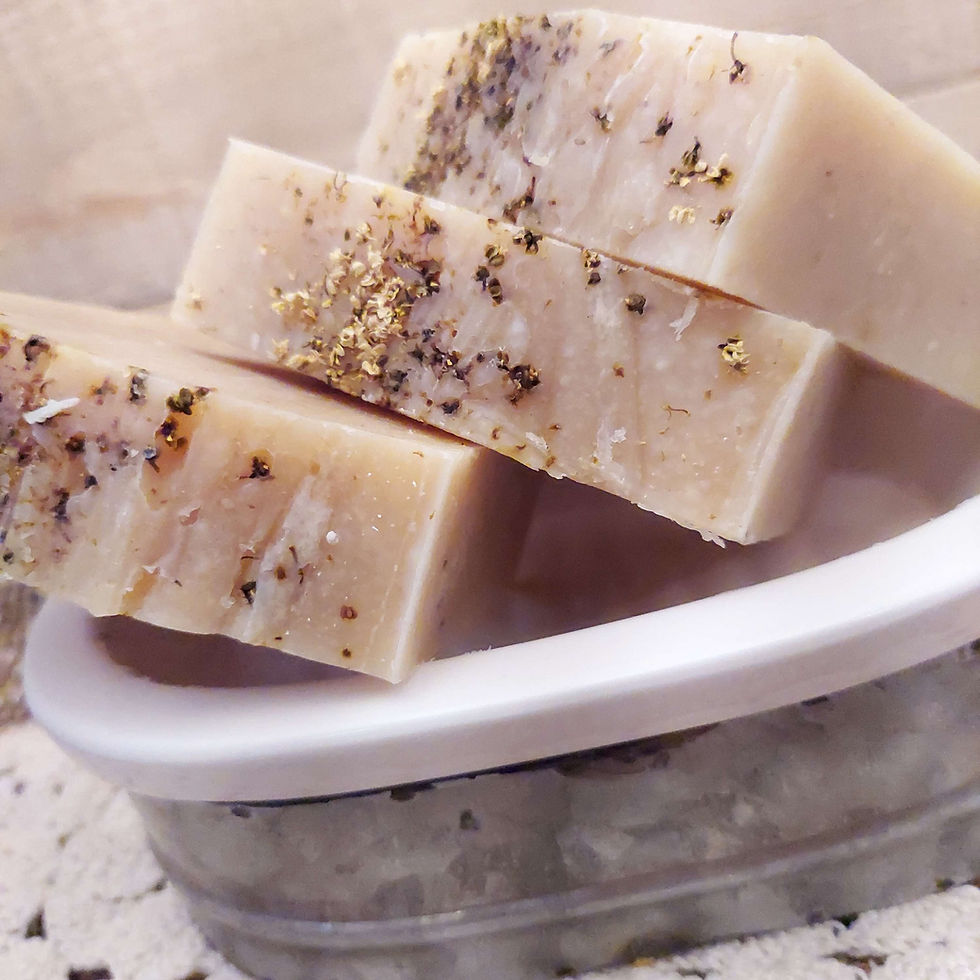 Thumbnail: Elderflower and Moss Goats Milk Soap