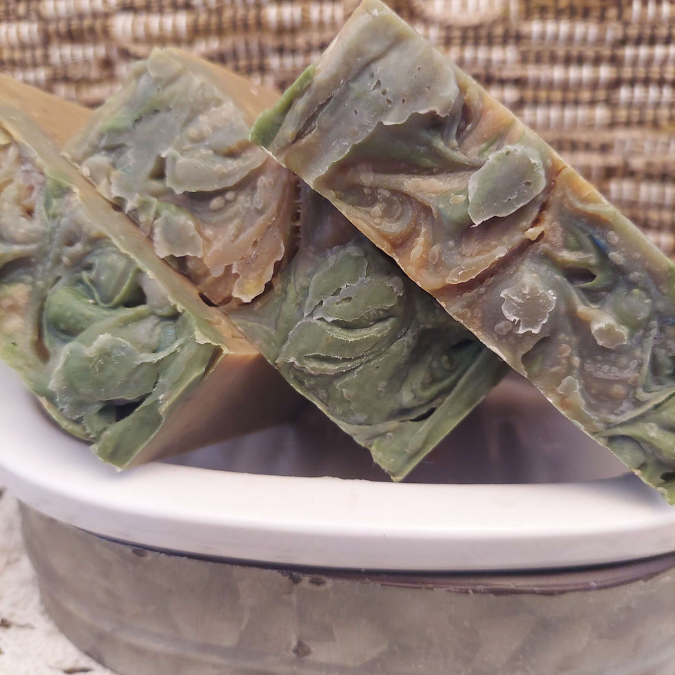 Thumbnail: Patchouli Linen Goats Milk Soap