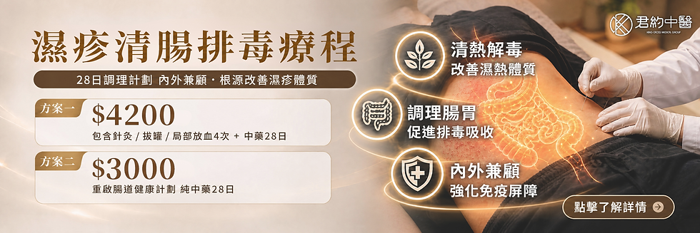 君約濕疹清腸療程優惠