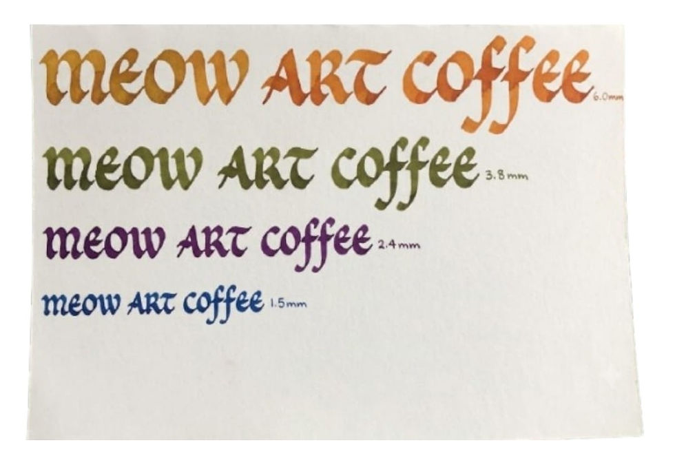 Western Calligraphy西洋書法體驗