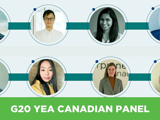 G20 YEA Canadian Panel | Social Entrepreneurship for a Global Recovery