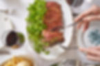 Heerlijk stuk côte de boeuf, het beste van Rotterdam, geserveerd in Frans restaurant Louise Petit Restaurant