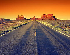 Road to Monument Valley