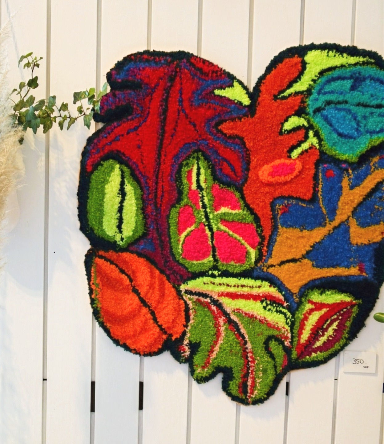 Tapisserie "Coraux de feux"