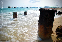 Old Pillars- Kish Island Iran
