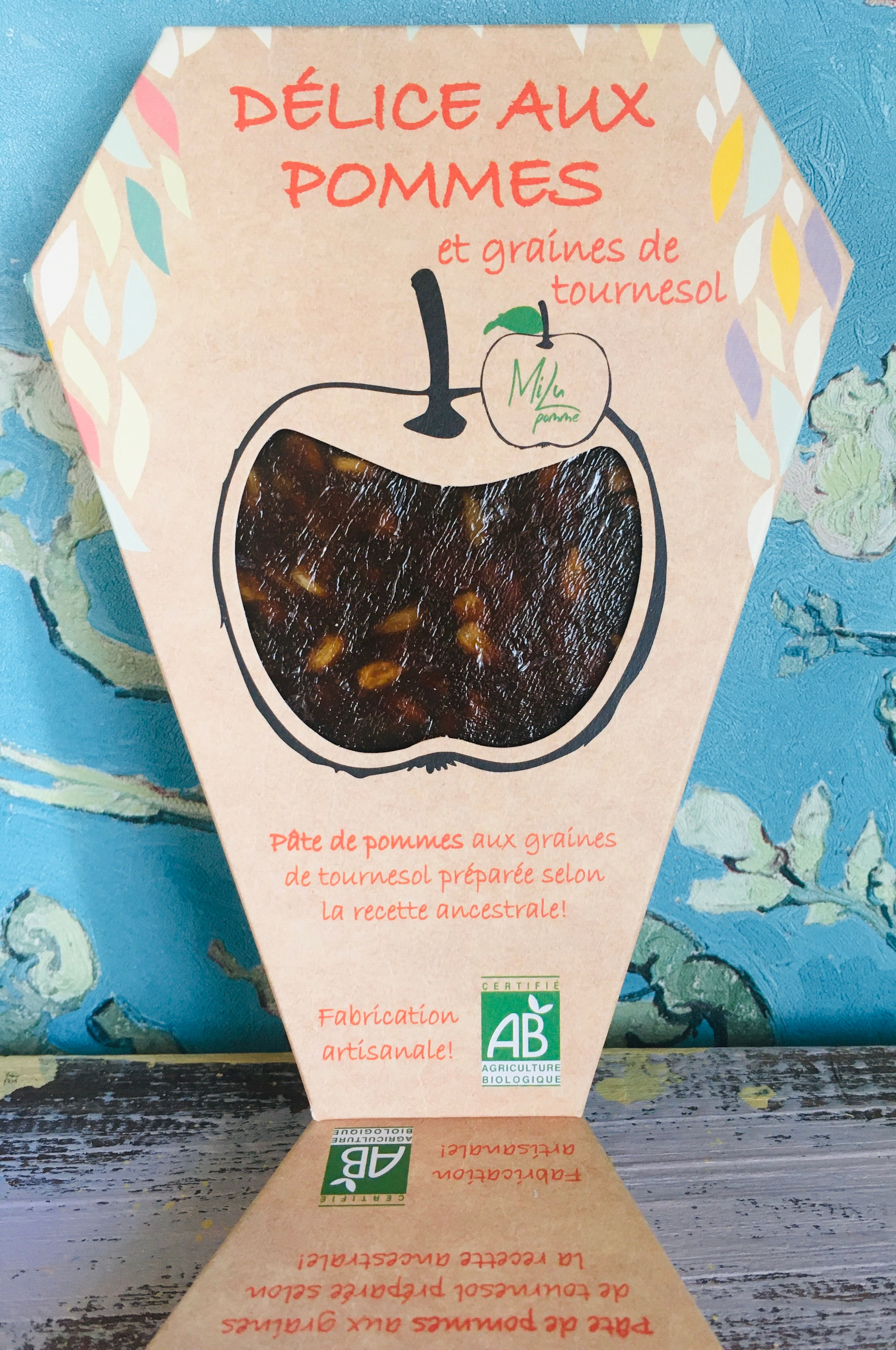 Délice aux pommes et graines de tournesol