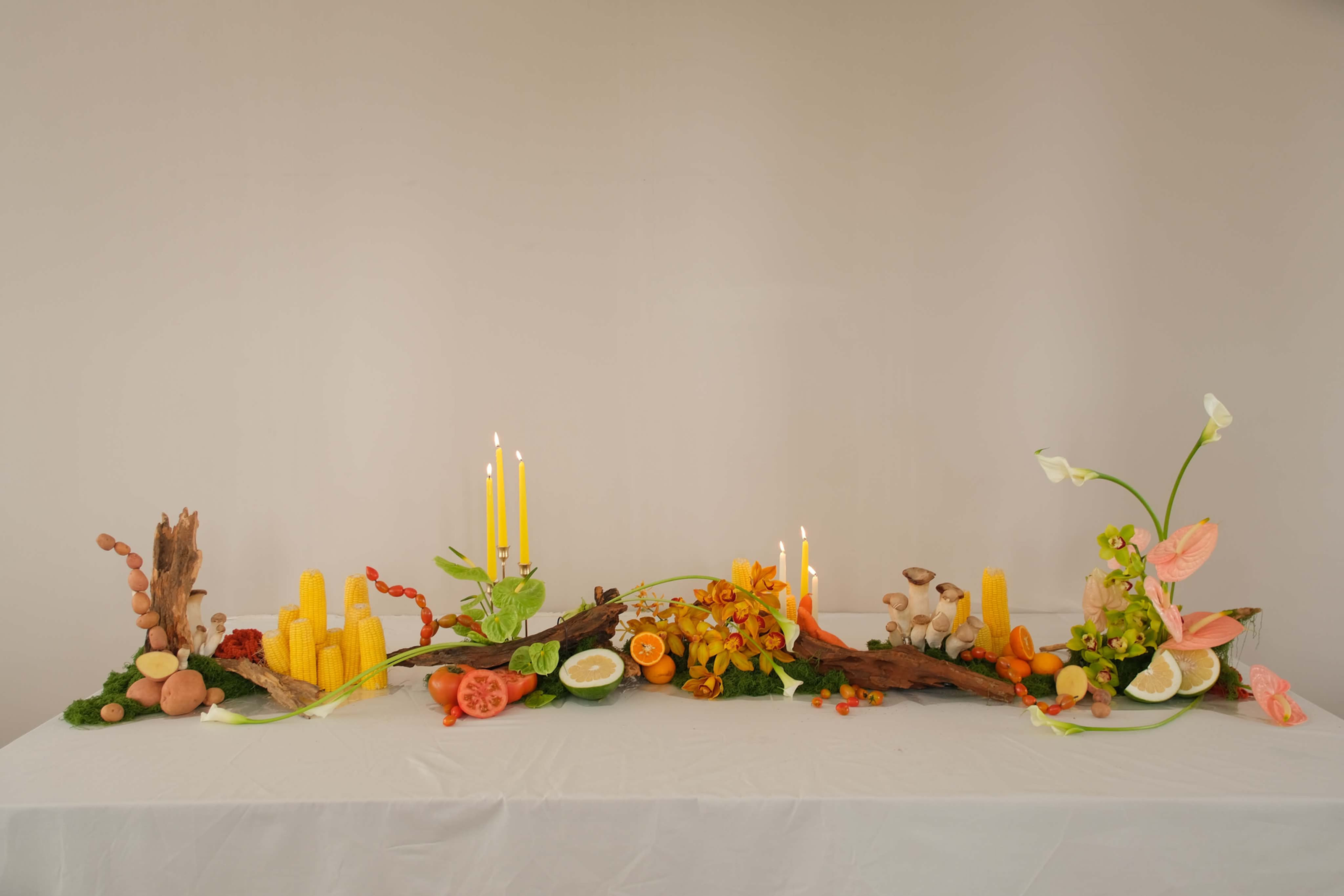 Abundant Harvest Tablescape
