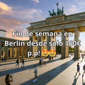 Fin de semana en Berlín desde 160€ p.p