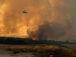Çanakkale Merkez ve Bayramiç'te Çıkan Orman Yangınları Kontrol Altına Alındı