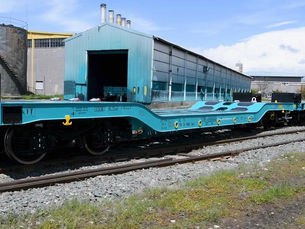 UAIS Tipi Askeri Araç Taşıma Vagonları Hazır Hale Getiriliyor