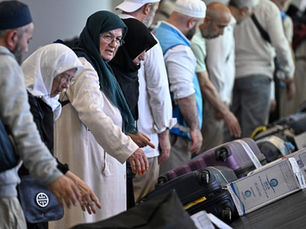 Hacılar İstanbul'a Dönüş Yolunda