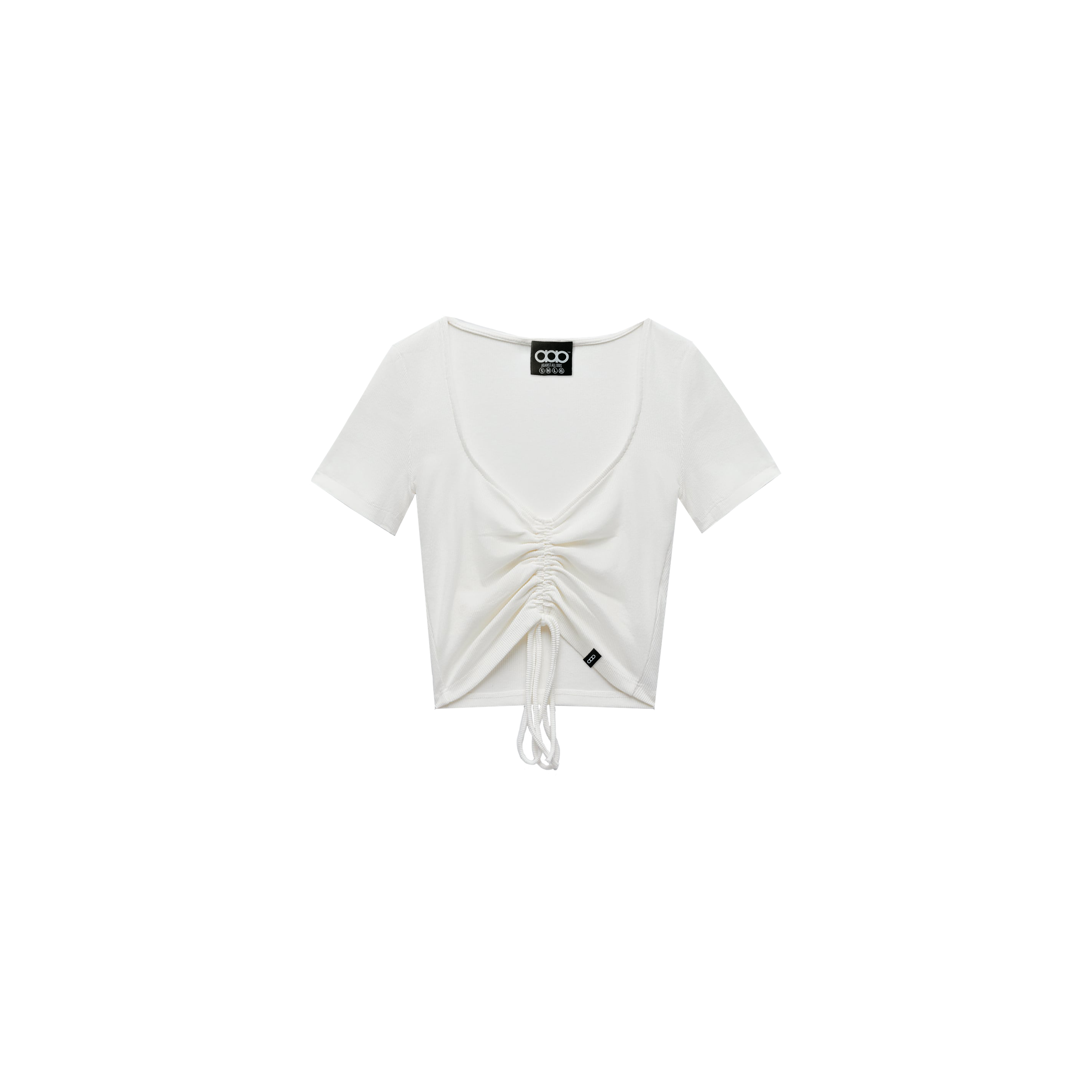Woman's Crop Top - white