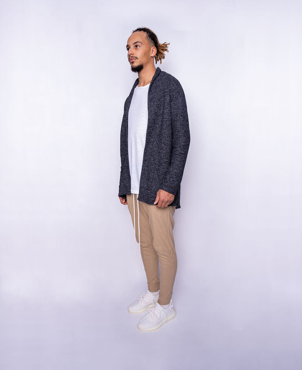 Thumbnail: AAOCLO Cardigan long - navy