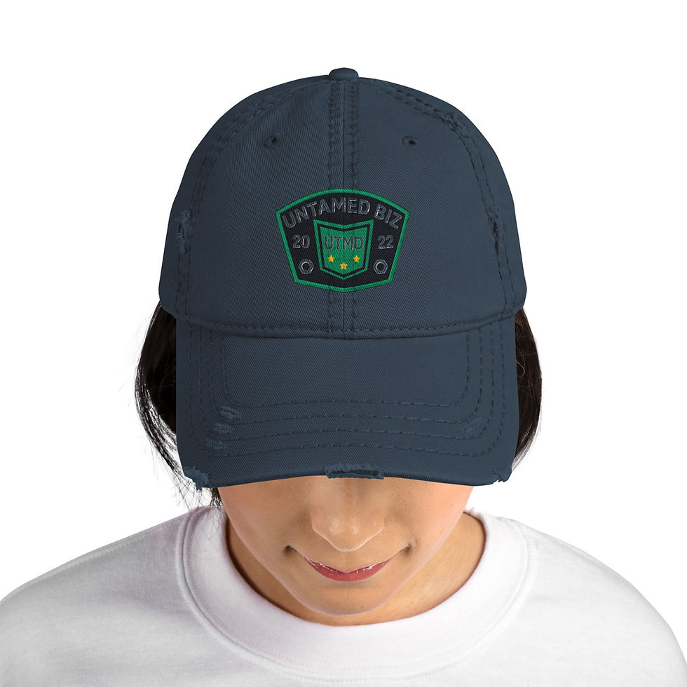 Miniatura: Distressed Dad Hat | Otto Cap 104-1018