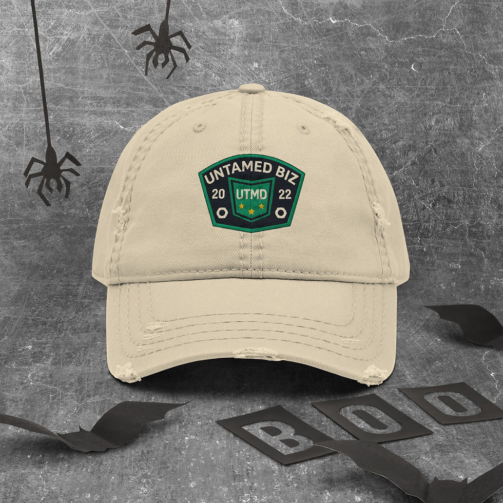 Miniatura: Distressed Dad Hat | Otto Cap 104-1018