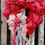 Thumbnail: Valentine's Day Wreath, Heart Wreath, Deco Mesh Wreath, Valentine's Day Decor, R