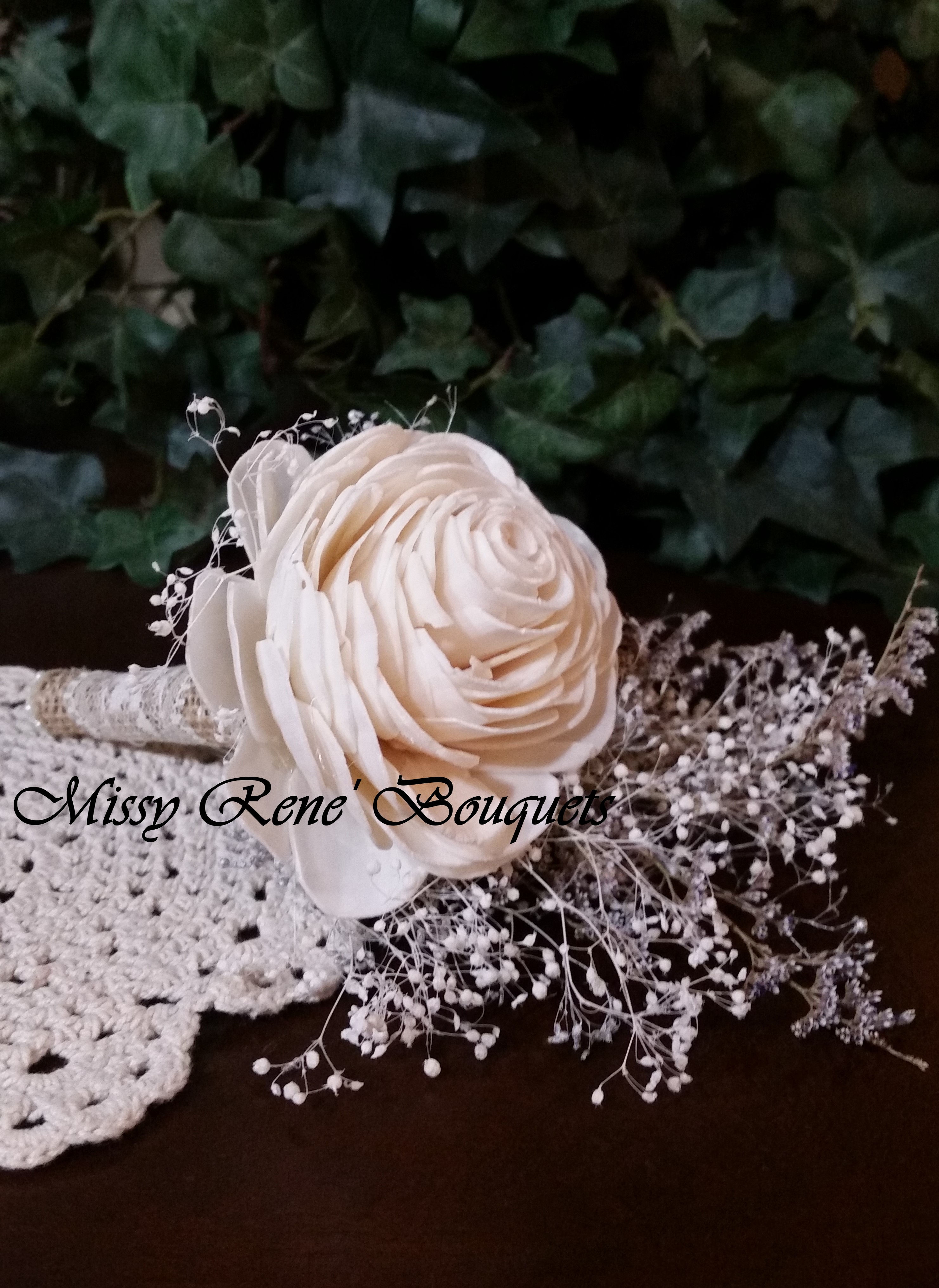 Sola Flower Boutonniere, Ivory Boutonniere, Rustic Wedding, Sola Flowers, Burla