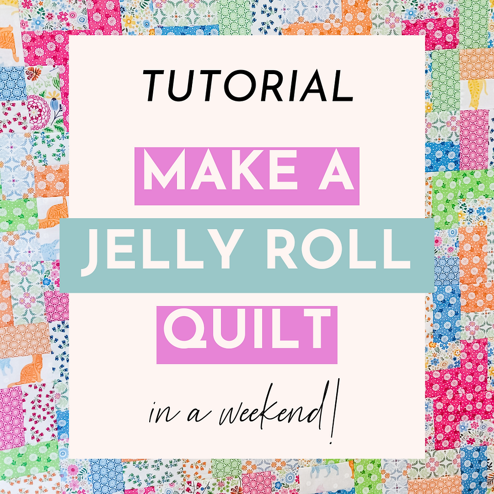 Free Jelly Roll Quilt Pattern For Beginners - Amy Lollis