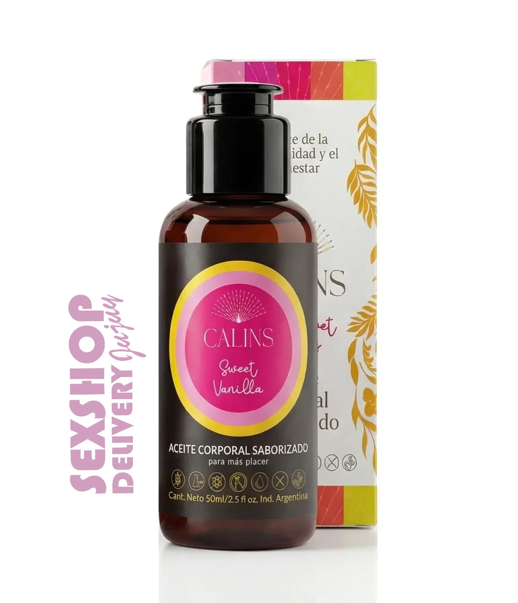 Aceite Corporal Comestible Sweet Vainilla Calins x 50ml