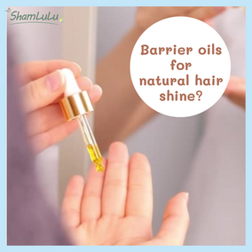 Does hair absorb oil?