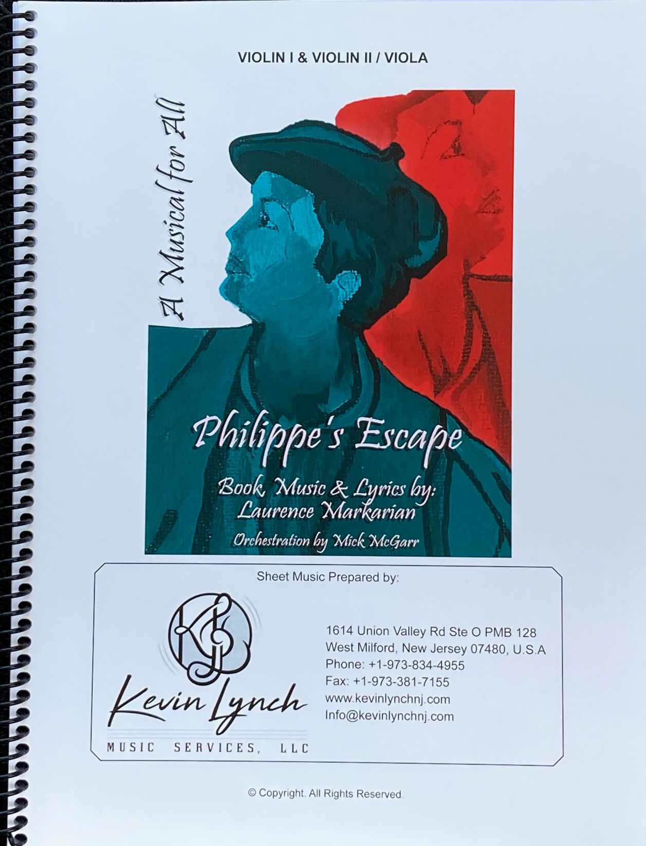 Violin 1 & 2, Viola (Printed Book)