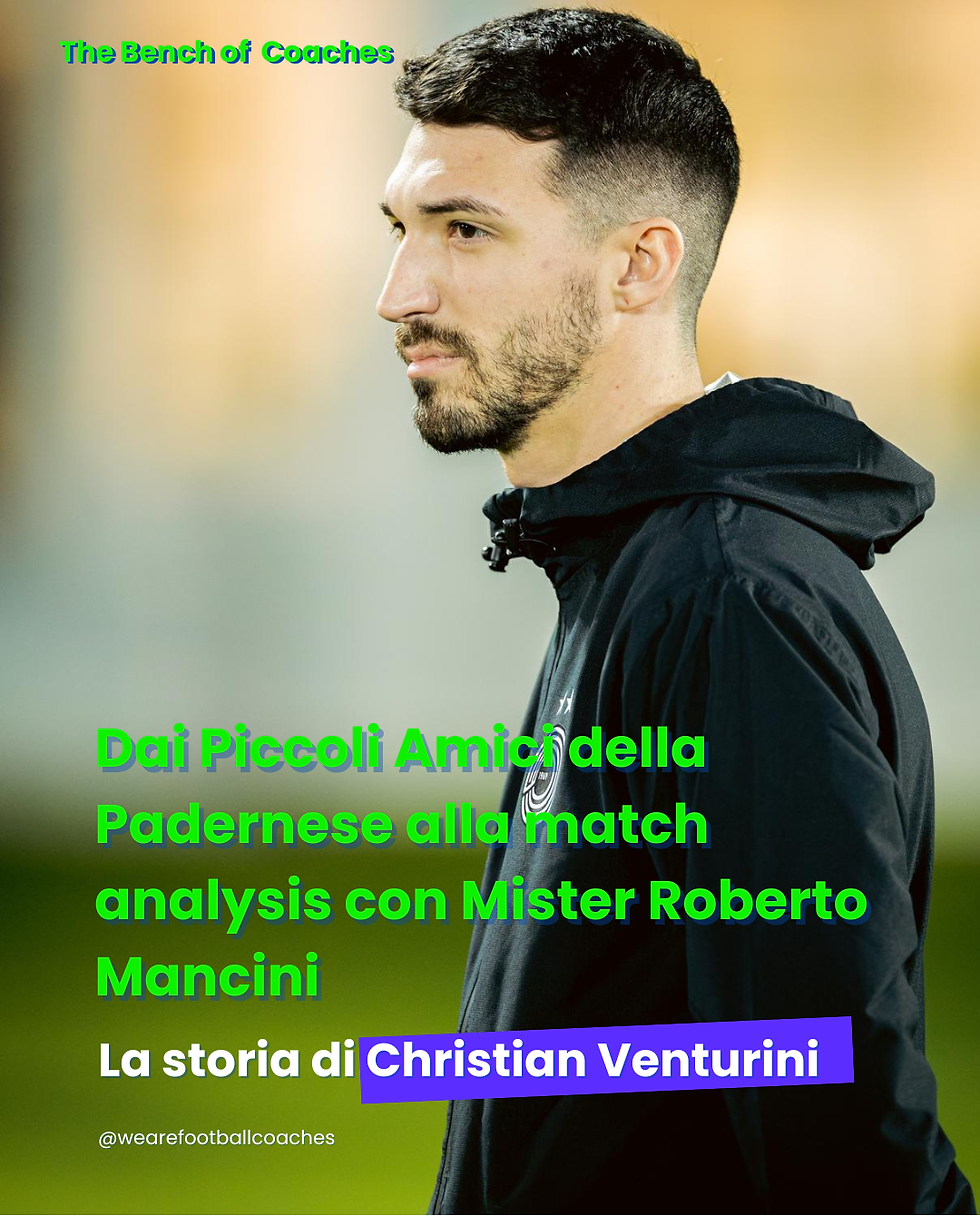 Match analyst professionista racconta la propria esperienza nello staff di Roberto Mancini all'Al-Sadd in Qatar, il percorso tra allenatore, osservatore e analista video e l'importanza della formazione continua per la crescita degli allenatori di calcio.