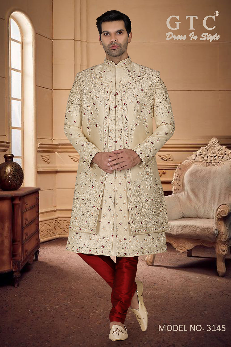 Designer sherwani