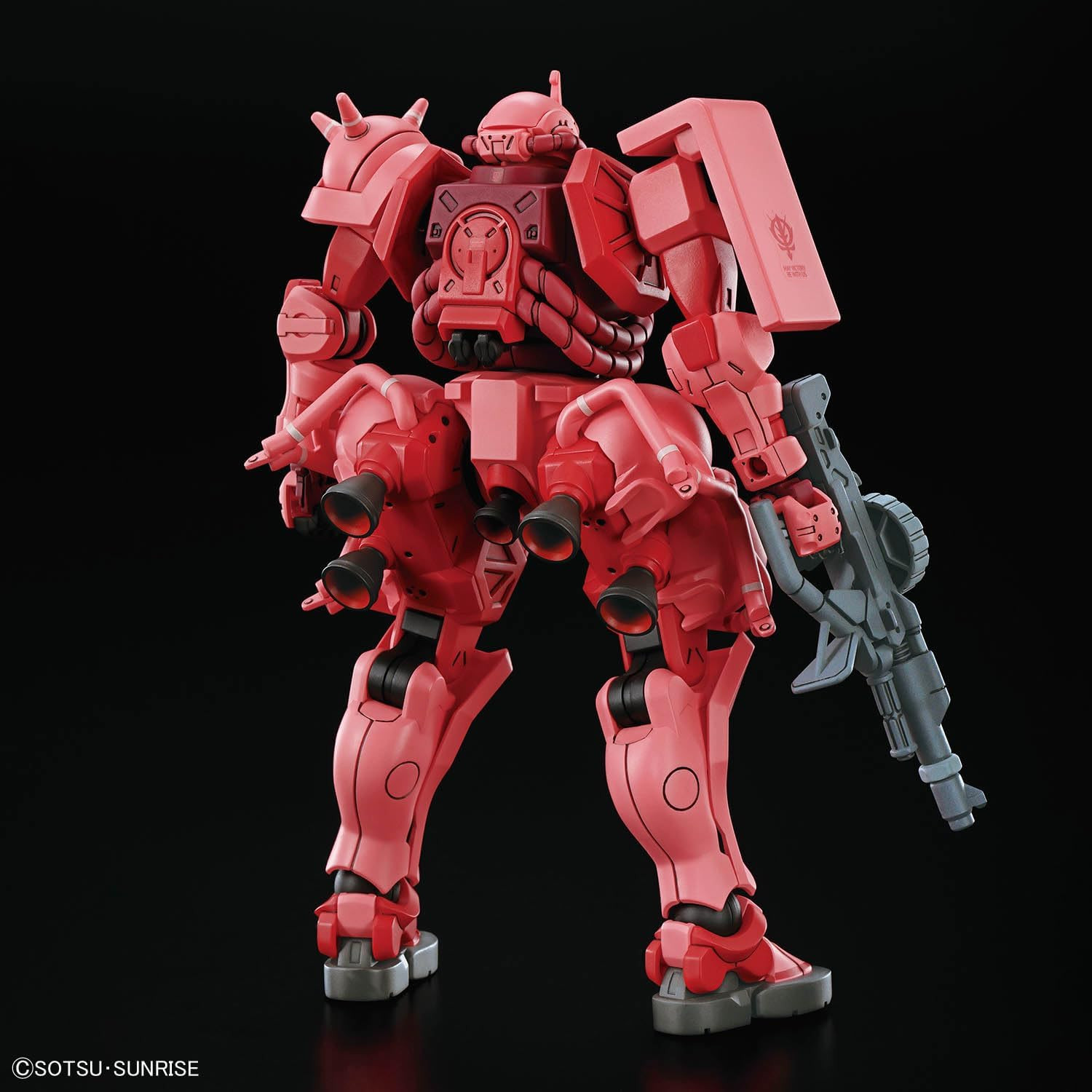 Bandai Spirits Gundam GQuuuuuux Char's Dedicated Zaku (GQ) 1/144 Model Kit - Imagem 4
