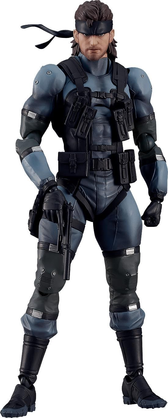 Max Factory figma Solid Snake MGS2 Ver. Updated Edition Action Figure