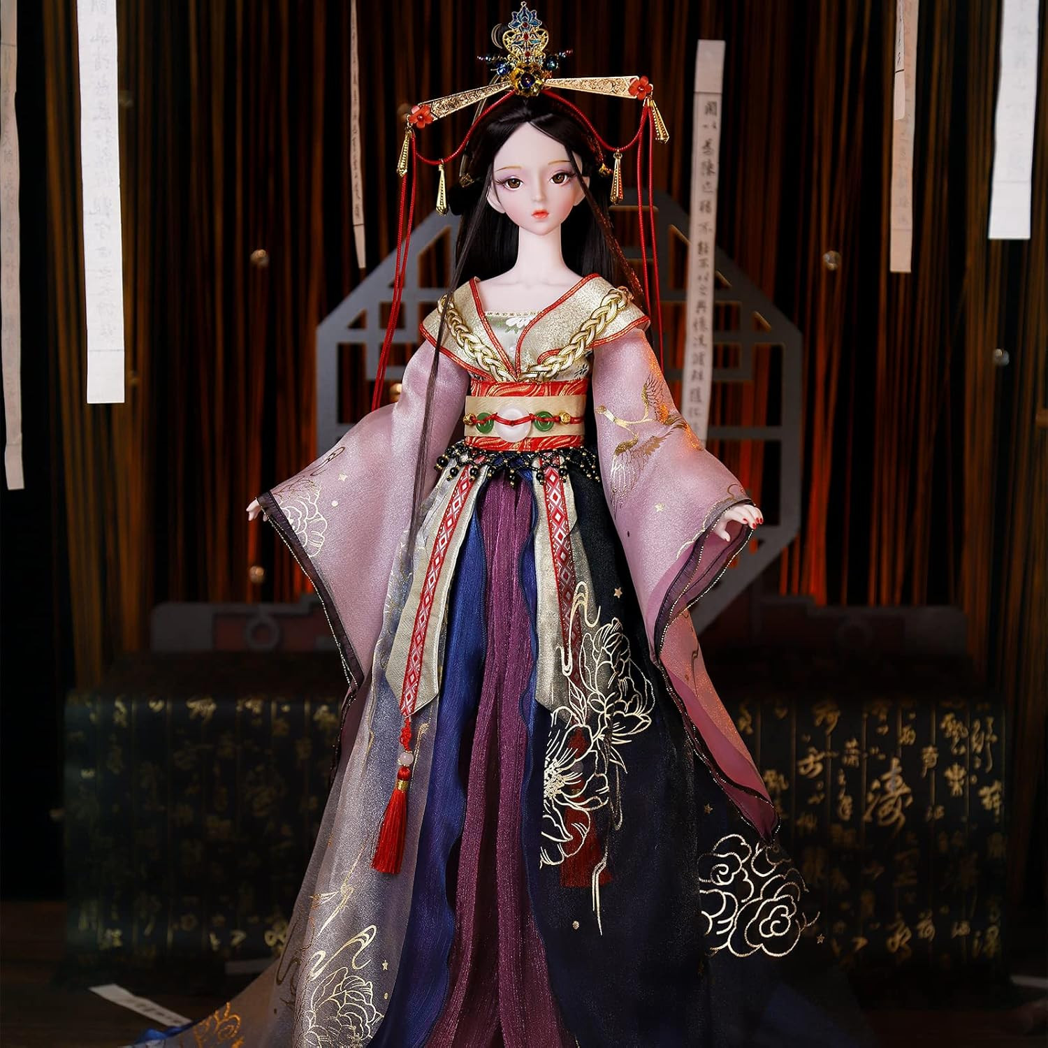 ICY Fortune Days 60CM BJD Doll 34-Piece Articulated Body (Yueyelian) - Imagem 5
