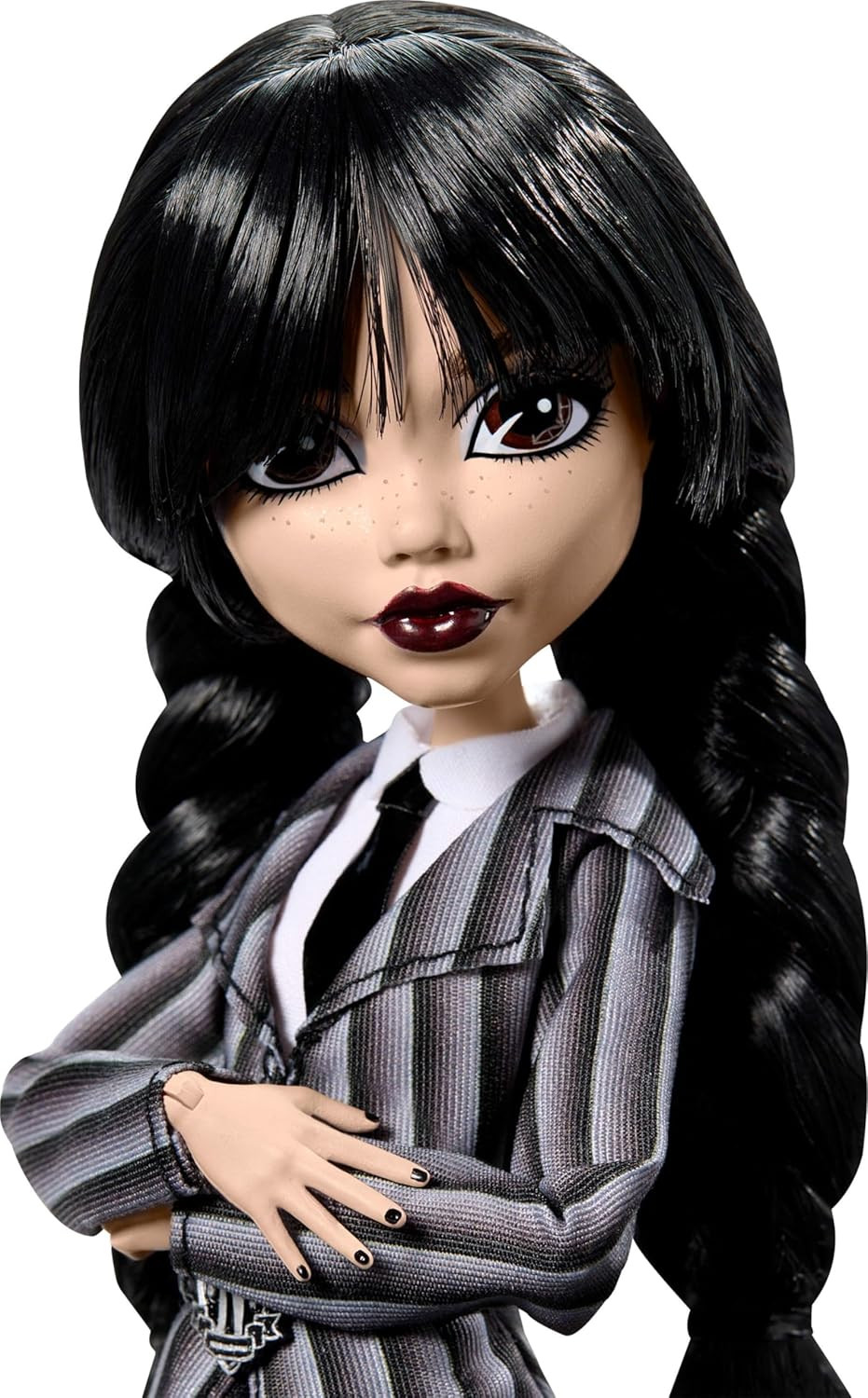 Boneca Monster High — Wednesday Addams Uniforme Nevermore - Imagem 3