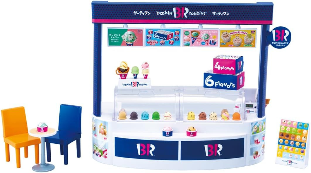 Licca-chan Welcome! Baskin Robbins — Ice Cream Shop - Imagem 4