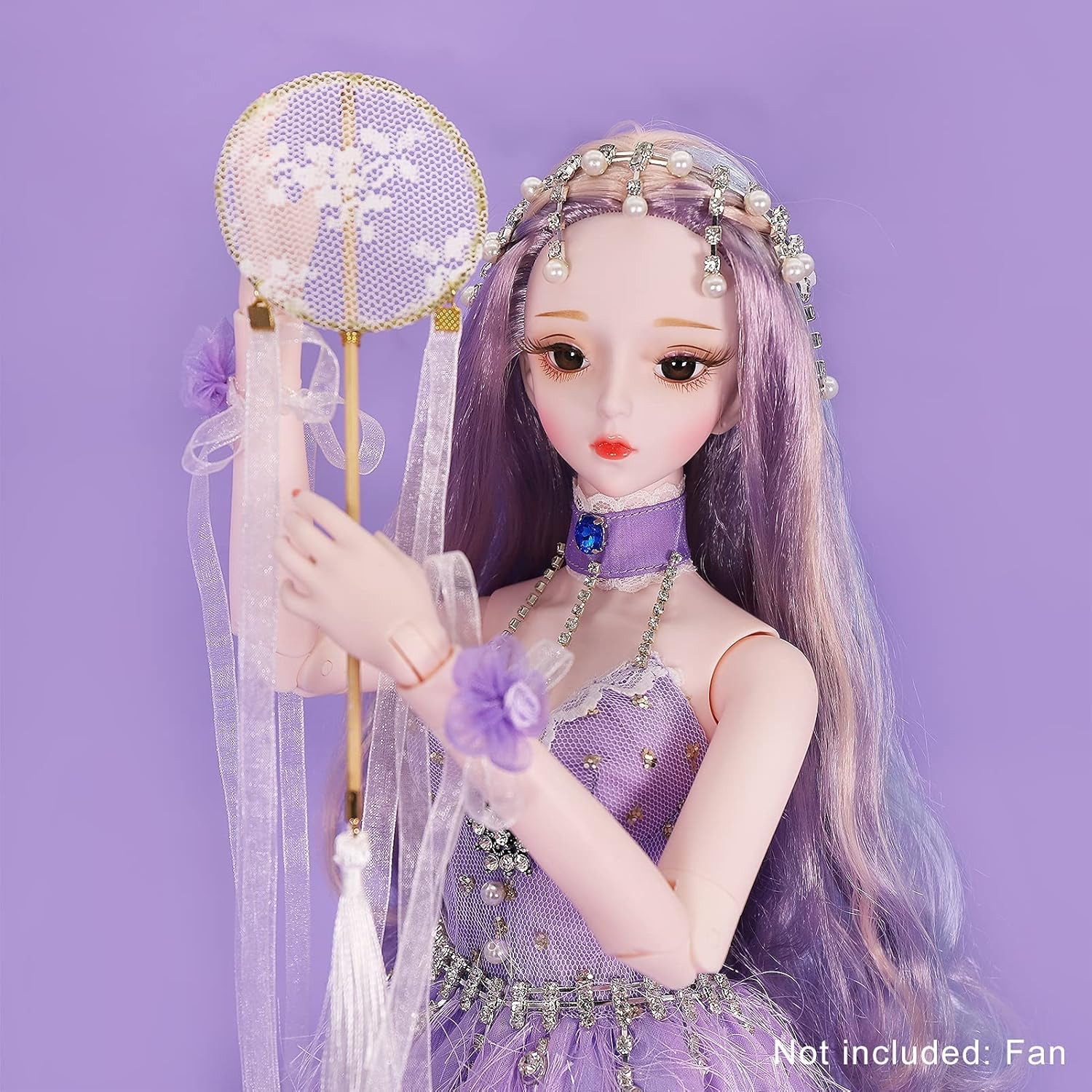 ICY Fortune Days Original Design 60CM BJD Doll (Violet) - Imagem 6