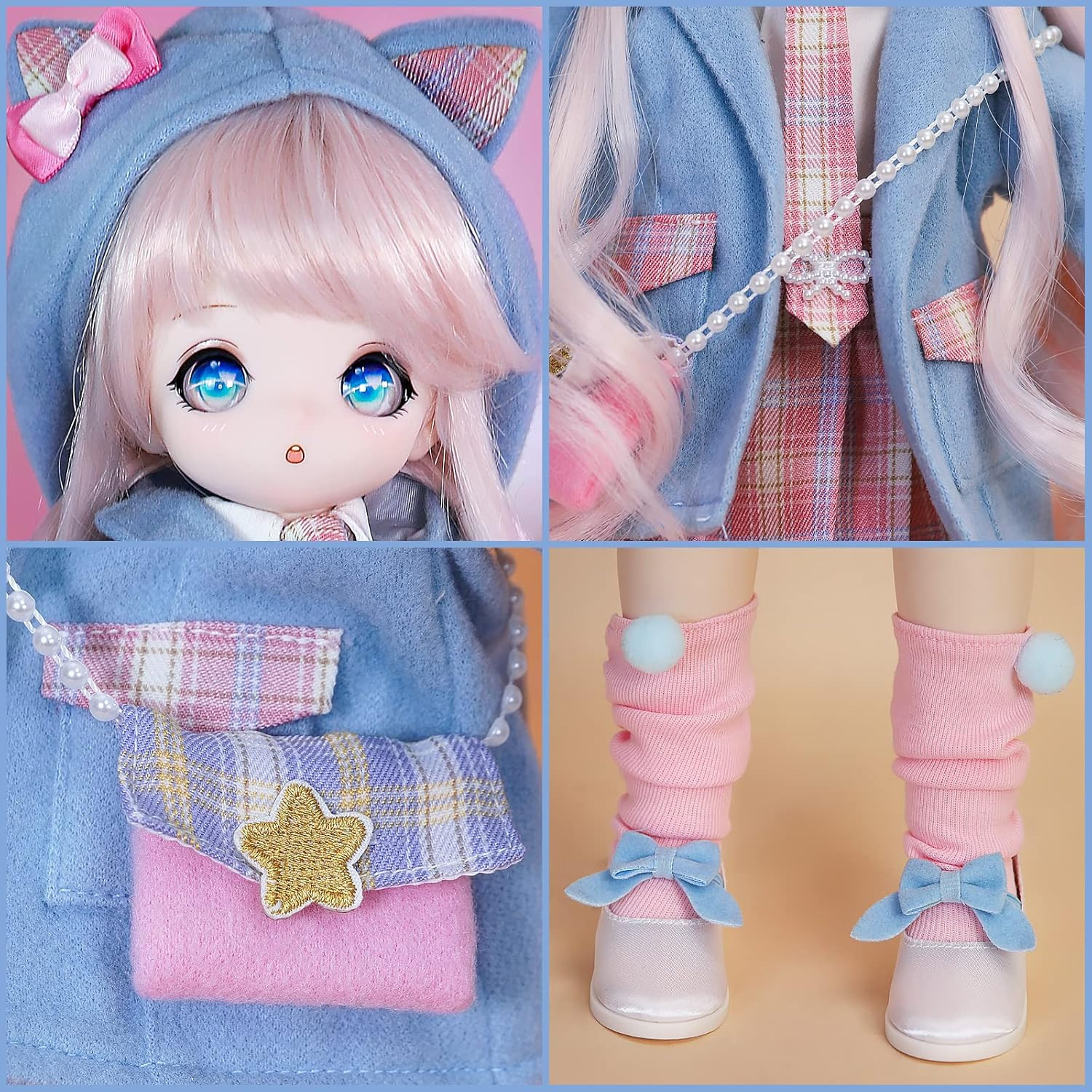 ICY Fortune Days 1/4 Scale BJD Doll (Cat) - Imagem 6