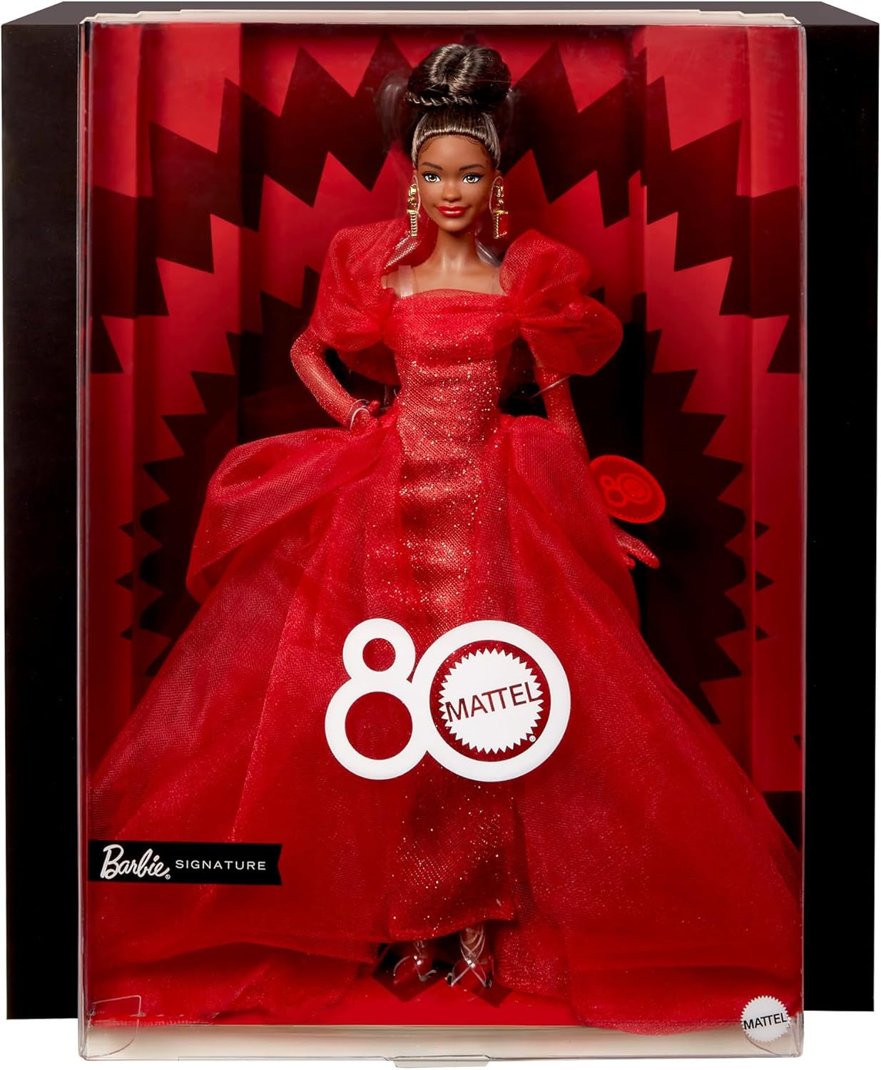 Barbie Mattel 80th Anniversary Signature Brunette Dress-up Doll (JBJ18) - Imagem 3