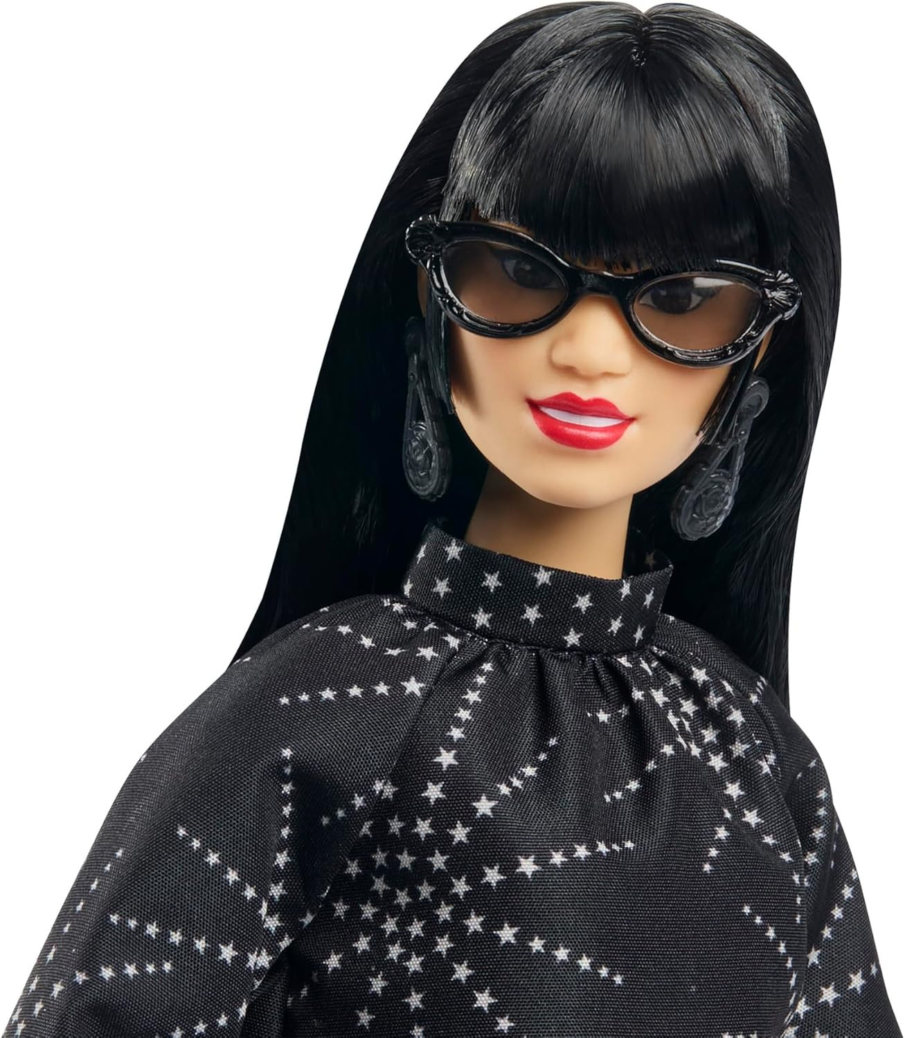 Barbie Inspiring Woman Anna Sui Signature Black Doll (JBJ26) - Imagem 2