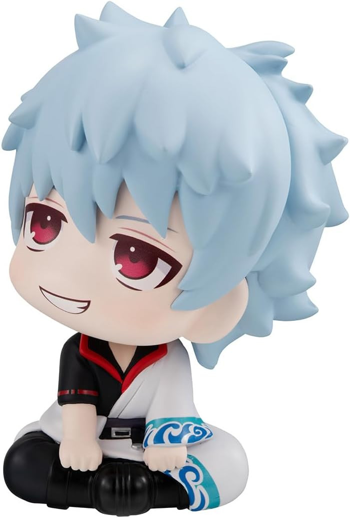 MegaHouse Rukapu Gintama Sakata Gintoki PVC Pre-painted Action Figure - Imagem 4