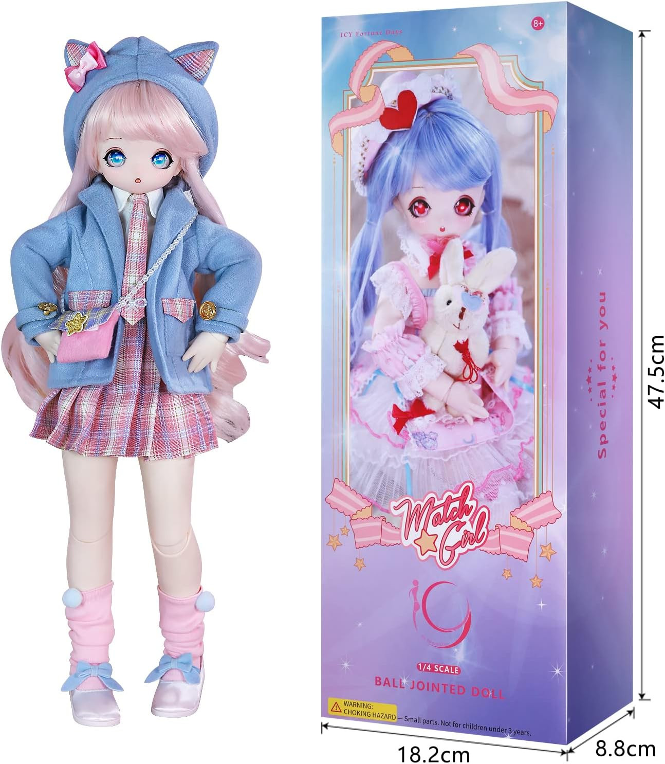 ICY Fortune Days 1/4 Scale BJD Doll (Cat) - Imagem 3