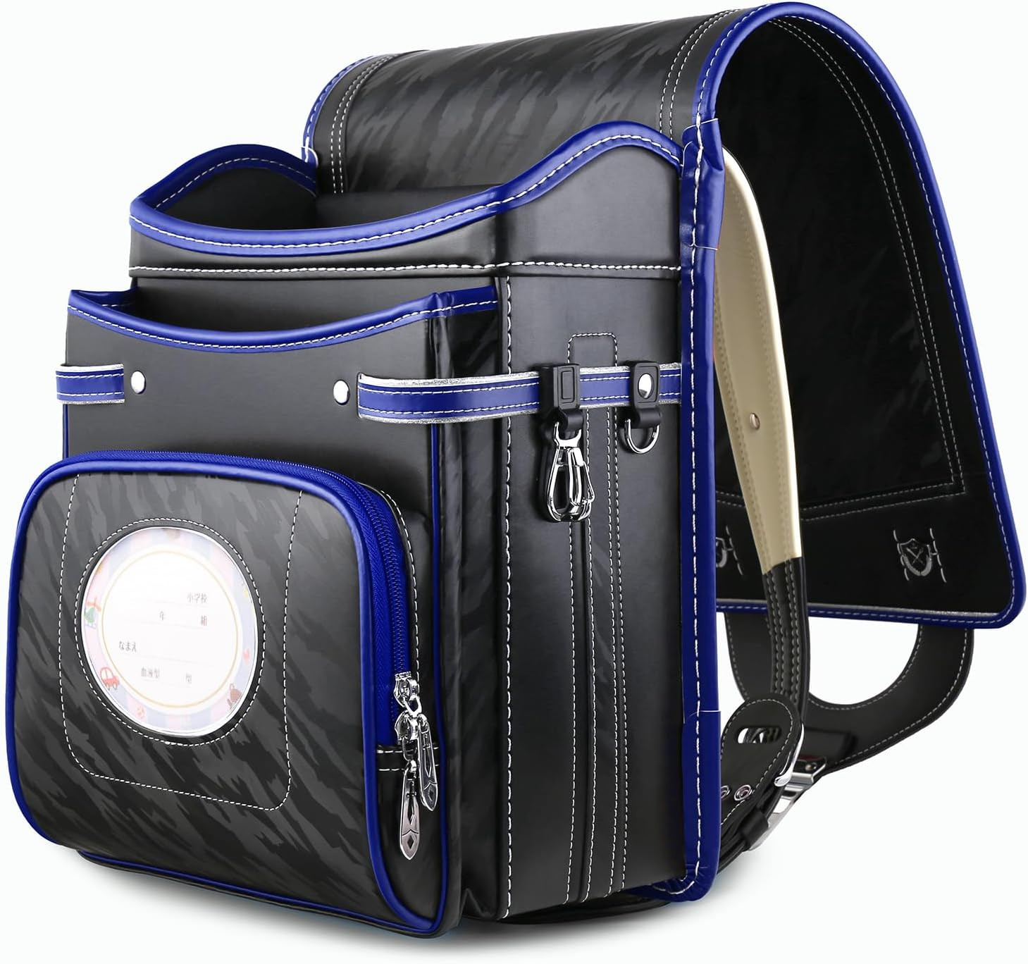 Coulomb Sonata Series Randsel Black Navy - Imagem 3