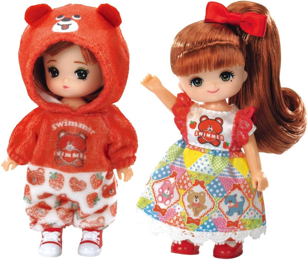 Takara Tomy Licca-chan Doll Daisuki Miki-chan Changeable Dress-up