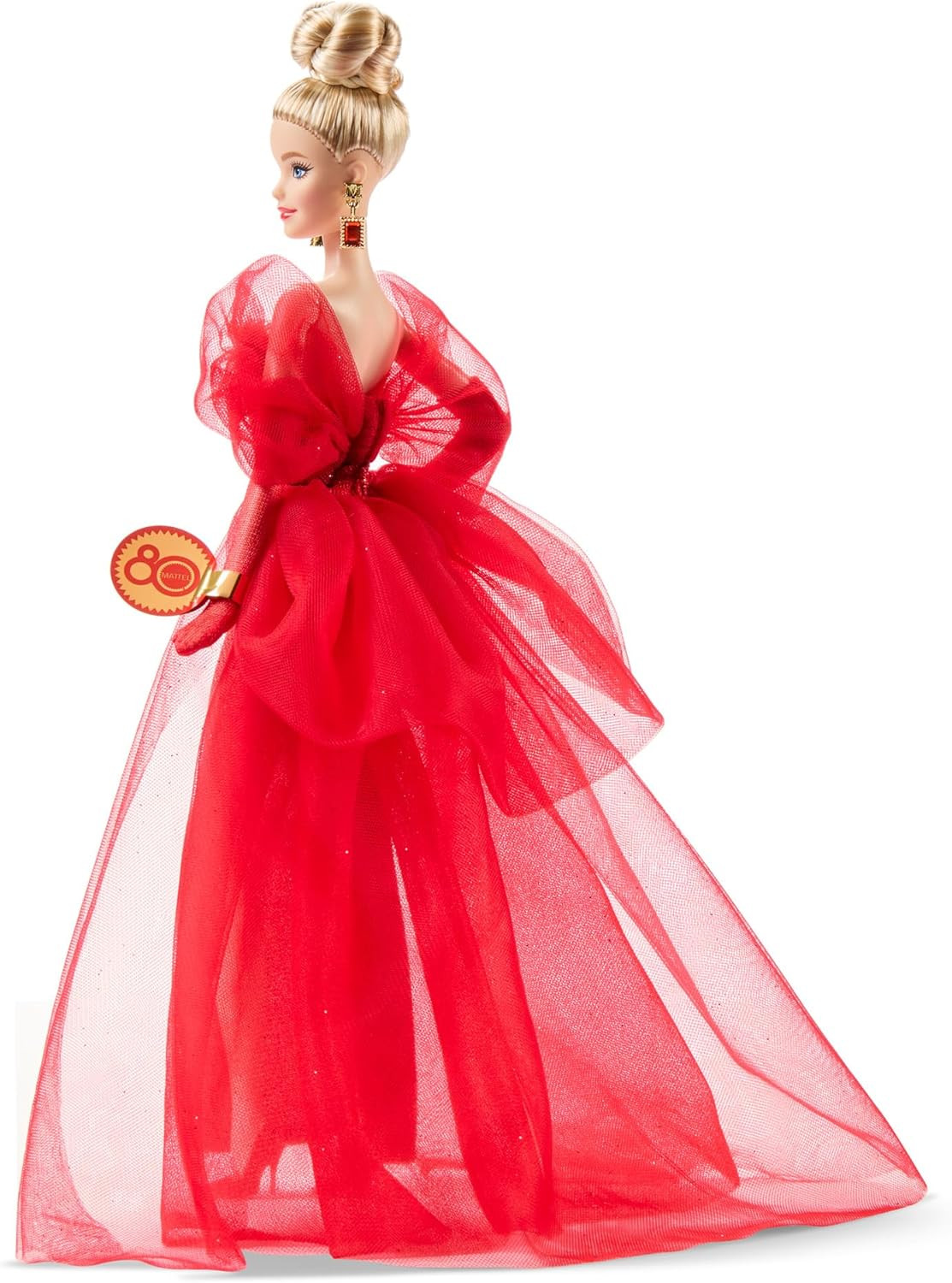 Barbie Mattel 80th Anniversary Signature Black Dress-up Doll (JBJ17) - Imagem 3